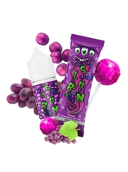 Жидкость для ЭСДН Slurm Zero "Lolli' Grape" 27мл 0мг.