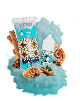 Жидкость для ЭСДН CandyMan Zero "Cinnamon Roll" 27мл 0мг.