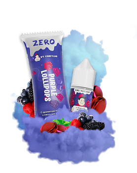 Жидкость для ЭСДН CandyMan Zero "Purple Lollipops" 27мл 0мг.
